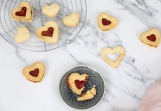 Heart Butter Biscuits