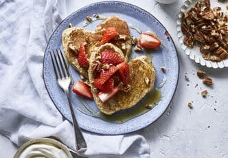 Pancake aux bananes et à la cannelle
