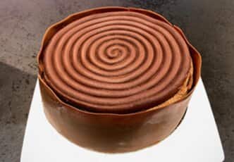 Entremet poire et marrons de Momo