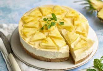 Cheesecake à l'ananas