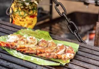 Lemon, Pepper and Sumac Prawns by Nico Reynolds