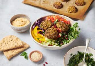 Buddha bowl aux falafels