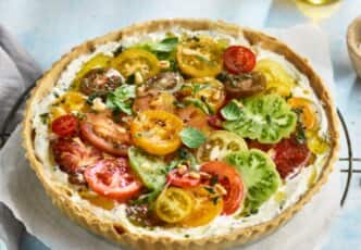 Tarte aux tomates et à la ricotta