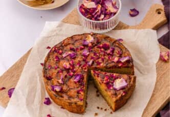 Gâteau renversé aux figues