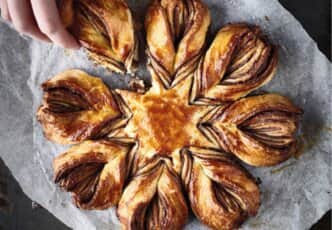 Pain étoilé au chocolat