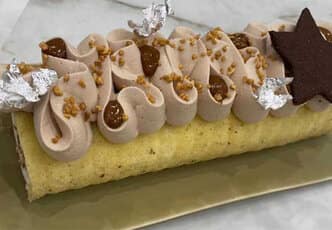 La bûche roulée du chef