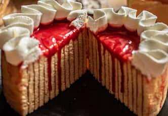 Gâteau à l'orange sanguine