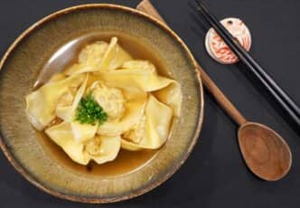 Pork Wanton Soup by Takashi Miyazaki