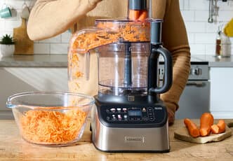 Slice or grate direct to plate