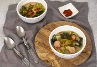 Caldo Verde (Portugese Cabbage Soup)