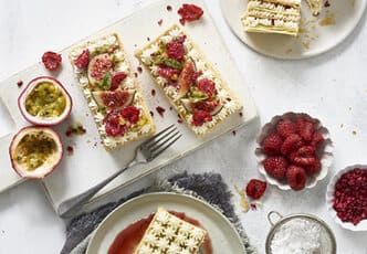 Summerfruits Mille Feuille Recipe