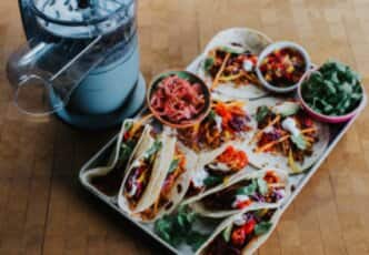 Energetyczne danie wegańskieTacos