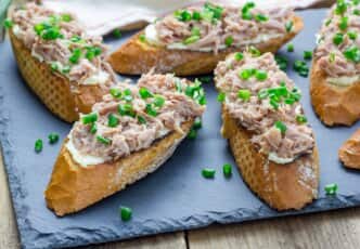 Tartinade de thon au saint môret