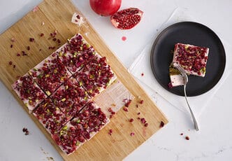 Turkish Delight Cheesecake