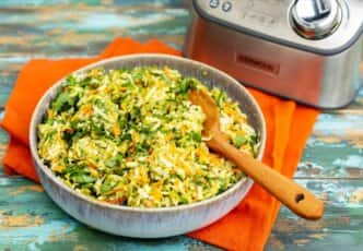 Coleslaw with Roast Pepper Dressing by Nico Reynolds