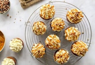 Caramel Apple Cupcakes
