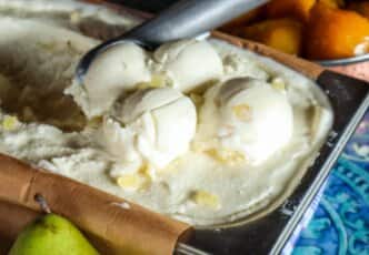 Clotted Cream-Ginger Ice Cream by Vineet Bhatia