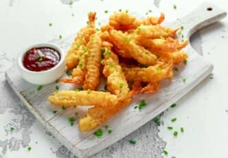Tempura de crevettes
