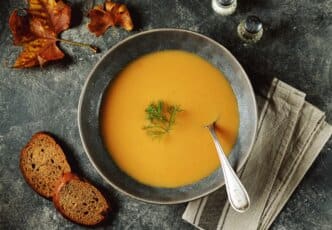 Velouté carottes, navets, pommes de terre
