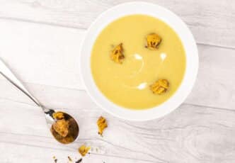 Curried Parsnip and Pear Soup