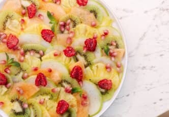 Puzzle de fruits aux épices douces