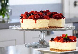 Cheesecake aux fruits rouges