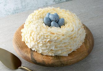 Gâteau nid de Pâques
