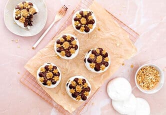 Dacquoise au café vegan