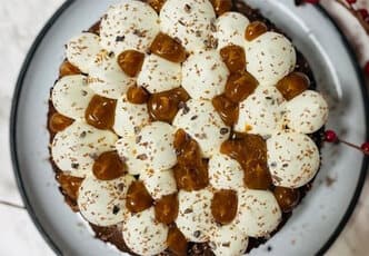 Moelleux au chocolat aux épices de noël