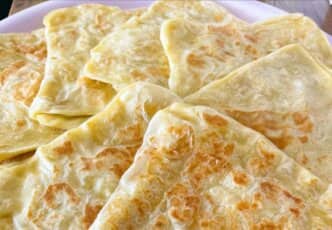 Moroccan Mesmen Semolina Pancakes by Shelina Permalloo