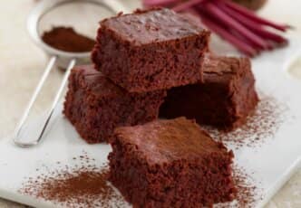 Brownie à la betterave