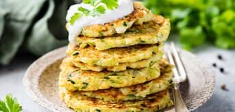 Placki z cukinią - zdjęcie.