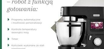 Cooking Chef XL, robot z funkcją gotowania - infografika