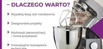 Robot planetarny Kenwood – dlaczego warto? - infografika.