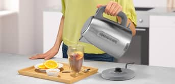 PurShine Water Kettle in use