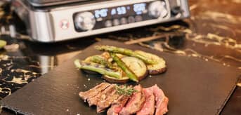 MultiGrill 9 Pro de Braun en cours d’utilisation