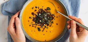 Pumpkin tomato soup