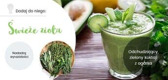 odchudzający zielony koktajl z ogórka