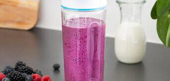 Braun Recipe – Wild berries protein smoothie