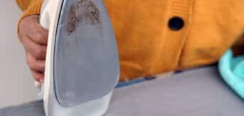 Przypalone żelazko - zdjęcie.