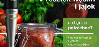 pomidorowa pasta na kanapki z resztek wędlin i jajek