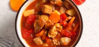 Forszmak z mięsem i warzywami