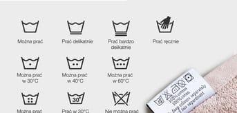 oznaczenia prania