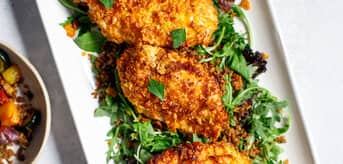 Kurczak w panierce. - zdjęcie