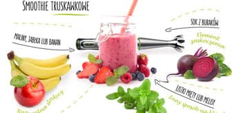 smoothie truskawkowe z burakiem