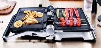 Grillowanie warzyw i sera Braun MultiGrill 9 Pro - zdjęcie.