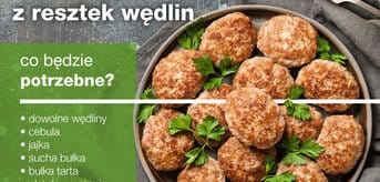 kotleciki z resztek wędlin