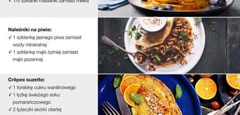 przepisy na naleśniki deserowe, czekoladowe, pancakes