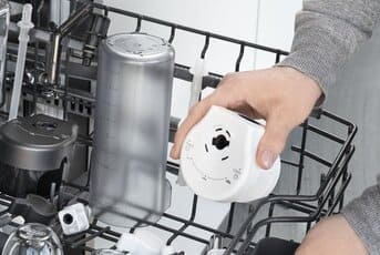 Perfectly clean coffee machine