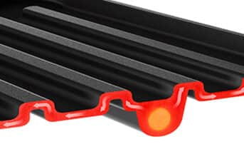 Embedded heating element